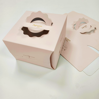 Boîte cadeau haut de gamme en carton doré, emballage personnalisé avec logo imprimé, estampage à chaud doré, boîte de boulangerie pour gâteaux, desserts, friandises