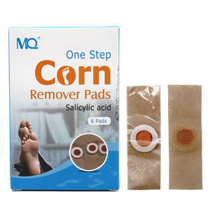 6パッドコーンリムーバー健康管理工場40% Salicylic Acid Natural Herbal Foot Care Foot Corn Plaster Pads - Product Image 2