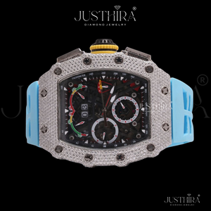 Direct Factory Supply Moissanite Diamond Quartz <b>Watch</b> Men Automatic Look Quartz Movement Stainless Steel <b>Watch</b> <b>for</b> Sale - Product Image 4