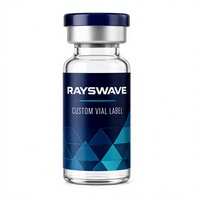Etiqueta Adhesiva Impermeable Personalizada para Viales de 5 ml, Rollo de Etiquetas para Envases de Botellas de Vidrio para Medicamentos, MOQ de Lote Pequeño 100 Piezas