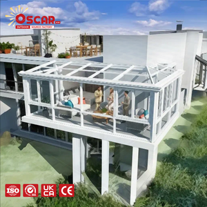 Vente en gros de vérandas autoportantes en aluminium avec vitrage, idéales pour les jardins et les balcons, <span class=keywords><strong>mini</strong></span> serres, solariums, vérandas - Product Image 1