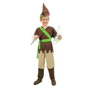 Per ragazzi fiabe Robin Hood <span class=keywords><strong>Peter</strong></span> <span class=keywords><strong>Pan</strong></span> Costume Cosplay Party Role Play Fantasia vestito - Product Image 1