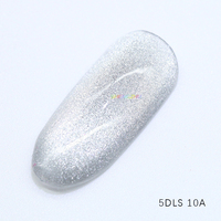 Poudre douce d'oeil de chat de caméléon de Pigment magnétique de haute qualité 9D pour la poudre magnétique vive de vernis à ongles