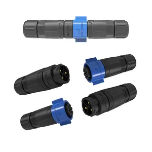 Manufacturer provides JQ19 waterproof connector multi-pin signal self-locking plug socket