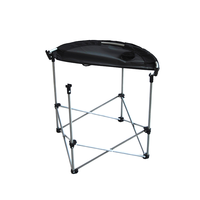 Vente en gros de table pliante d'extérieur de l'usine chinoise mobilier métallique moderne pour une utilisation dans les parcs de la cour