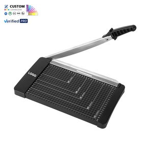 Ofitech grosir OEM foto kantor A4 10 lembar pemotong kertas mesin pemotong tugas berat kertas Guillotine - Product Image 2