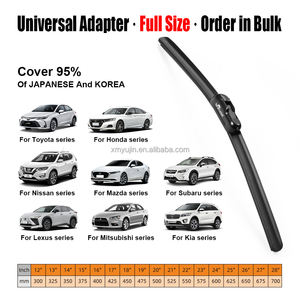 Limpiaparabrisas de coche Universal directo de fábrica Material de goma suave de alta calidad para coches Toyota Honda Nissan Hyundai - Product Image 2
