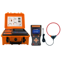 Localizador de Fallas e Identificador de Cables Portátil HVD-S180, 50Hz±1Hz, Receptor de 7.4V, Transmisor de 11.1V, para Construcción de Redes Municipales