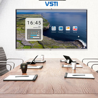 VSTI Carte intelligente interactive LED 4K HD TV 120Hz de 65 pouces avec écran tactile de 20 points pour usage éducatif