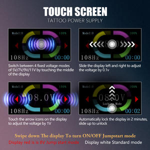 Machine à tatouer rotative professionnelle Ambition avec moteur sans noyau puissant, stylo à tatouer avec batterie S1 de 1300 mAh, bracelet - Product Image 6