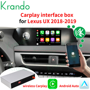 Interfaz Krando CarPlay para LEXUS UX 2018 - 2019 Cámara Caja de actualización activa Soporte inalámbrico Apple Carplay <span class=keywords><strong>Android</strong></span> Auto GPS WIFI - Product Image 2