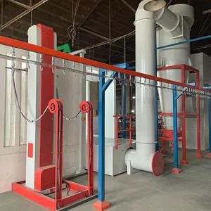 Powder spraying equipment production line India Vietnam Kazakhstan hotsale Power coating electrostatic