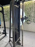 Appareil d'entraînement fonctionnel professionnel robuste à double poulie réglable pour salle de sport, équipement de force commercial