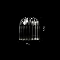 Bocaux alimentaires en verre borosilicate transparent avec couvercles en liège, personnalisables avec logo client, pour thé, noix, bonbons, service et stockage hermétique en cuisine