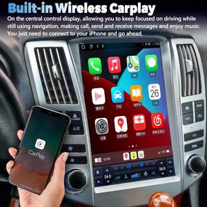 Radio con Pantalla Android 13 de 12.1 Pulgadas Estilo Tesla para Lexus RX RX300 RX330 RX350 RX400 Toyota Harrier, Reproductor Multimedia para Automóvil, Reproductor de Video, GPS - Product Image 4