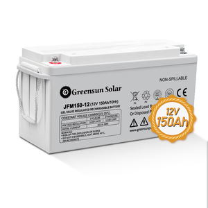 Greensun <span class=keywords><strong>12V</strong></span> <span class=keywords><strong>Gel</strong></span> Baterías <span class=keywords><strong>de</strong></span> plomo ácido 33Ah 65Ah <span class=keywords><strong>75Ah</strong></span> Sistema fotovoltaico Coche eléctrico Carritos <span class=keywords><strong>de</strong></span> golf Carretillas elevadoras Certificado CE - Product Image 3