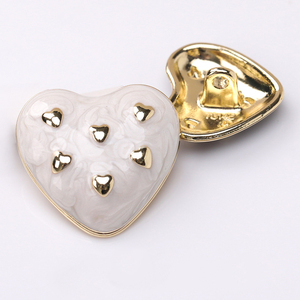 YNS Factory Wholesale Price Vintage Metal <strong>Button</strong> <strong>Shank</strong> <strong>Button</strong> Decorative <strong>Button</strong> for Clothing - Product Image 4