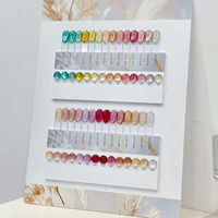 Lot de Gels UV pour Ongles Effet Œil de Chat Multicolores UOMEEI 28 Couleurs, Nouvelle Collection 2026, Haute Qualité, Non Toxique, pour Salons de Manucure