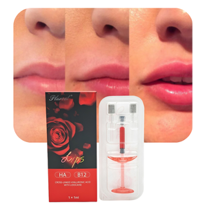Remplisseur de lèvres rouge en gros sous marque privée 1ml – Repulpe les lèvres, augmente le volume des lèvres, injections liquides BBL - Product Image 3