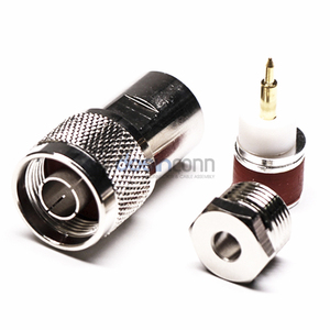 Conector RF Coaxial N Macho con Abrazadera para <span class=keywords><strong>Cable</strong></span> RF Flex10 - Product Image 2