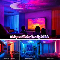 Proyector de Galaxia Astronauta, Lámpara Nocturna de Cielo Estrellado con Control Remoto para Decoración de Dormitorio, Regalo para Fiestas