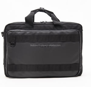 Modern Unisex Business <b>Laptop</b> <b>Backpack</b> with Protective PU Lightweight and Portable Handle Closure Customized Color - Product Image 1