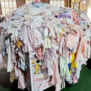 強力な油吸収性、再利用可能、淡色の綿Tシャツの布、廃棄物拭き取り布、綿クリーニングクロス - Product Image 5