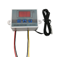 Contrôleur de température numérique LED XH-W3002 12V-220V 10A avec sonde de contrôle thermostatique et capteur étanche W3002