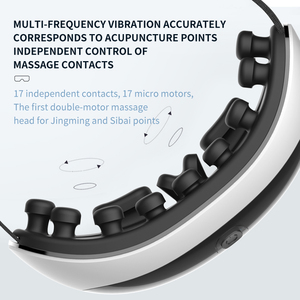 <b>Electronic</b> Portable Hot Compress Children Eye Soothing Protector Vibration <b>Massage</b> Relieves Fatigue Visible <b>Massage</b> Eyes Aid - Product Image 5