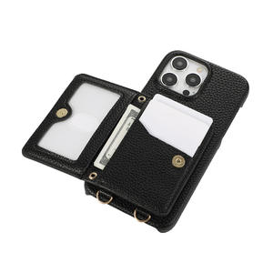 Marchio alla moda ricamato portafoglio a tracolla anello inserto scheda per <span class=keywords><strong>HUAWEI</strong></span> <span class=keywords><strong>MATE</strong></span> 60 magic6 P70pro trending card cover del telefono - Product Image 6