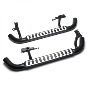 Escalones laterales de estribo de acero 4x4 para Land Rover <span class=keywords><strong>Defender</strong></span> 90 110 2005-2022 Kit de carrocería automática para pedales Land Rover <span class=keywords><strong>Defender</strong></span> - Product Image 4