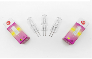 Ampoule halogène G4 220V 35W, finition en verre transparent, lumière chaude douce 2700K, sans commande, pour éclairage décoratif et chauffage extérieur - Product Image 4
