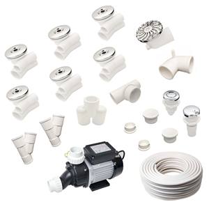 Whirlpool-Boquilla de agua ABS para <span class=keywords><strong>bañera</strong></span> de hidromasaje, sistema de <span class=keywords><strong>bañera</strong></span> moderna con 12 chorros de 20gal de capacidad, masaje portátil - Product Image 1