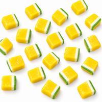 Bonbons gélifiés halal en forme de cantaloup, saveur fruitée, pour enfants, vente en gros, boîte de bonbons