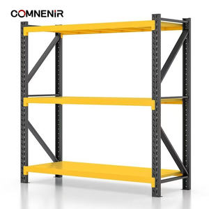 رف فولاذي صناعي قابل للتخصيص متعدد الطبقات أثاث مكتبي للمستودعات/المكاتب قابل لتخصيص الارتفاع - Product Image 2