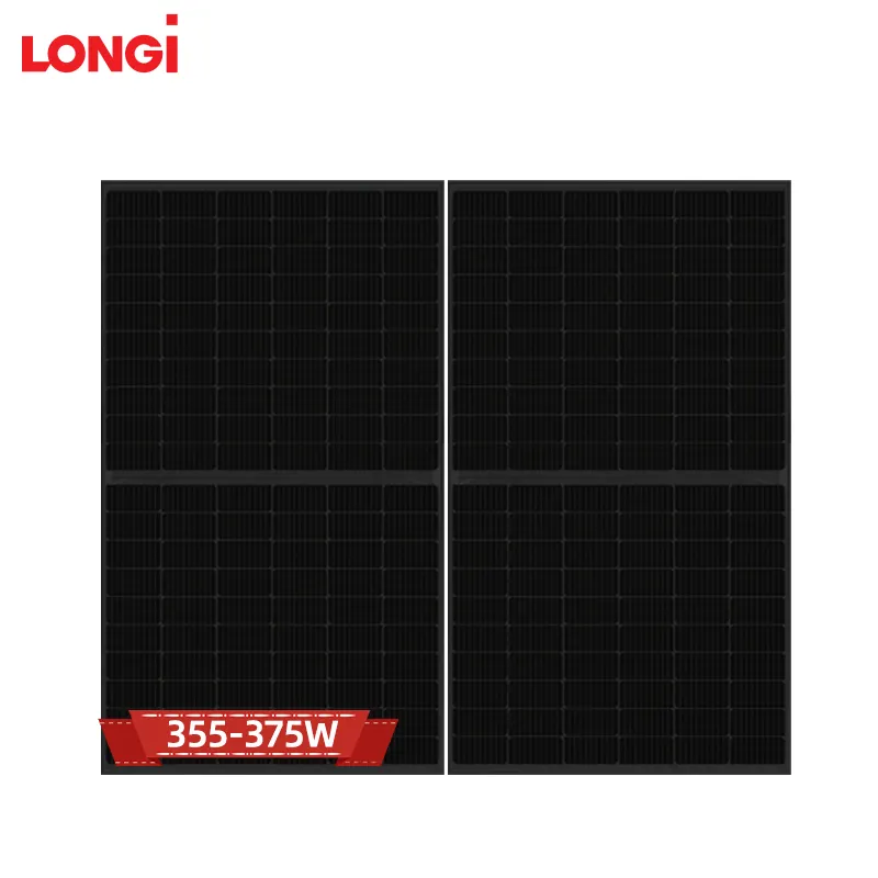 LONGIMaxモジュール有効ソーラーパネル355W 360W 365W 370W 375Wパワーパネル