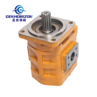 Pompa Hidrolik Genhorizon J2080 Poros 31.2mm 27kg Rotasi Kiri 14 Spline Flange Mount Suku Cadang Wheel Loader