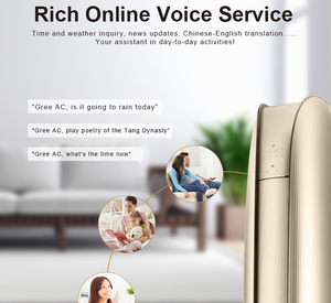 Gree <span class=keywords><strong>Kimbe</strong></span> Climatiseur intelligent à onduleur sur pied avec contrôle WiFi Fonction d'autonettoyage à commande vocale - Product Image 5