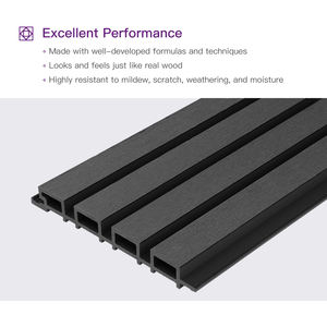 Panel de Gran Muralla Anti-UV Coextrusión Revestimiento estriado Exterior para balcón cancha de baloncesto - Product Image 3