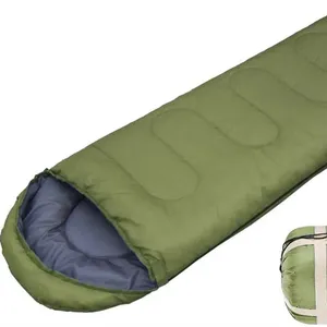 easy to carry warm adult outdoor sports camping hiking sleeping bag with carry bag lightweight