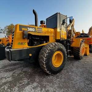 Cargador frontal original Komatsu de Japón, cargador de ruedas Komatsu Wa380 usado, cargador frontal Komatsu Wa380 - Product Image 2