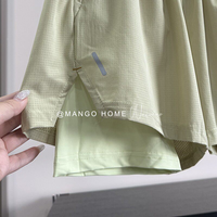 Celana Lari Unisex Plus Size 2-in-1 dengan Lapisan Dalam Cepat Kering dan Bernapas, Bahan Penyerap Keringat untuk Musim Panas