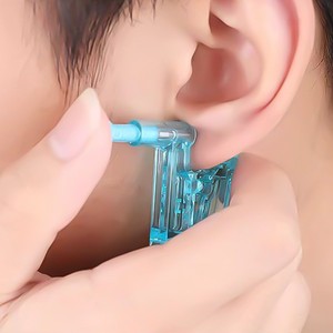 Perçage de goujon de diamant tchèque jetable facile à utiliser outil de poinçon de goujon d'os d'oreille de beauté accessoires de mode enfants d'acier inoxydable - Product Image 4