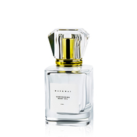 Parfum de luxe décantation 30ml testeur de voyage rechargeable atomiseur de parfum mini flacon en verre bouteille avec pulvérisateur rouge/doré