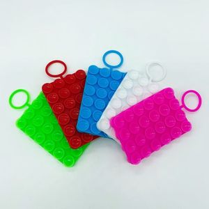 Work Record Pop It Fidget Toy 8x8 Grid Colorful Silicone Bubble Mat Stress Relief For Kids And Adults Unisex - Product Image 3