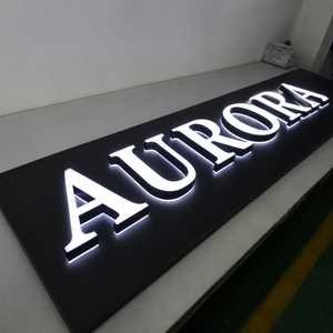 Cosun Lettres 3D LED personnalisées à effet miroir infini, en acrylique lumineux, néon, logo d'entreprise, art pour enseigne publicitaire de bureau et de magasin - Product Image 5