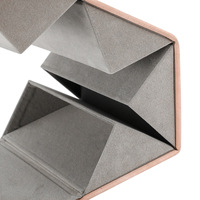 Vente d'usine plusieurs 5 emplacements étui mode PU multicouche Triangle 4 lunettes de soleil pliantes boîtes de rangement sac pochette avec cintre