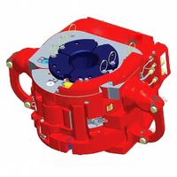 DDZ500 API Spec 8C Outil de tête de puits, élévateur pneumatique à commande pneumatique pour le forage de puits pétroliers, équipement de forage hautement forgé