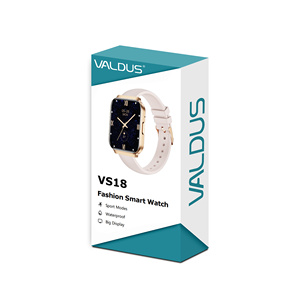 Supporto VALDUS promemoria sedentario rilevamento ossigeno nel sangue <span class=keywords><strong>orologio</strong></span> intelligente Multi sport modalità di rilevamento del sonno VS18 1.75 pollici <span class=keywords><strong>Smartwatch</strong></span> - Product Image 1