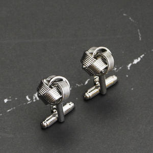 <span class=keywords><strong>Gemelos</strong></span> de <span class=keywords><strong>camisa</strong></span> francesa para hombre, Material de cobre, diseño de bola tejida con nudos, <span class=keywords><strong>gemelos</strong></span> franceses de moda, joyería de boda - Product Image 5